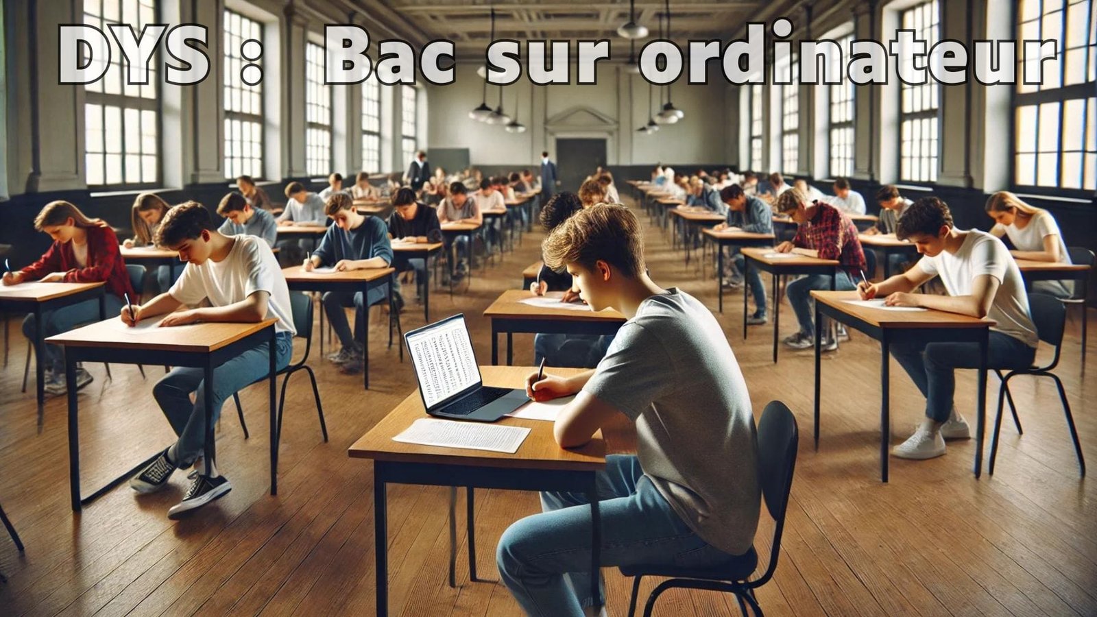 Aménagements DYS : passer le Bac sur ordinateur → DYSCLICK