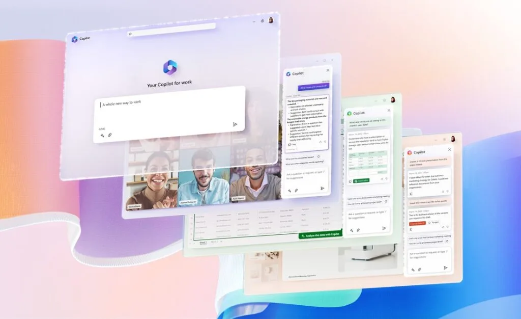 Microsoft Copilot intégré aux applications Microsoft 365