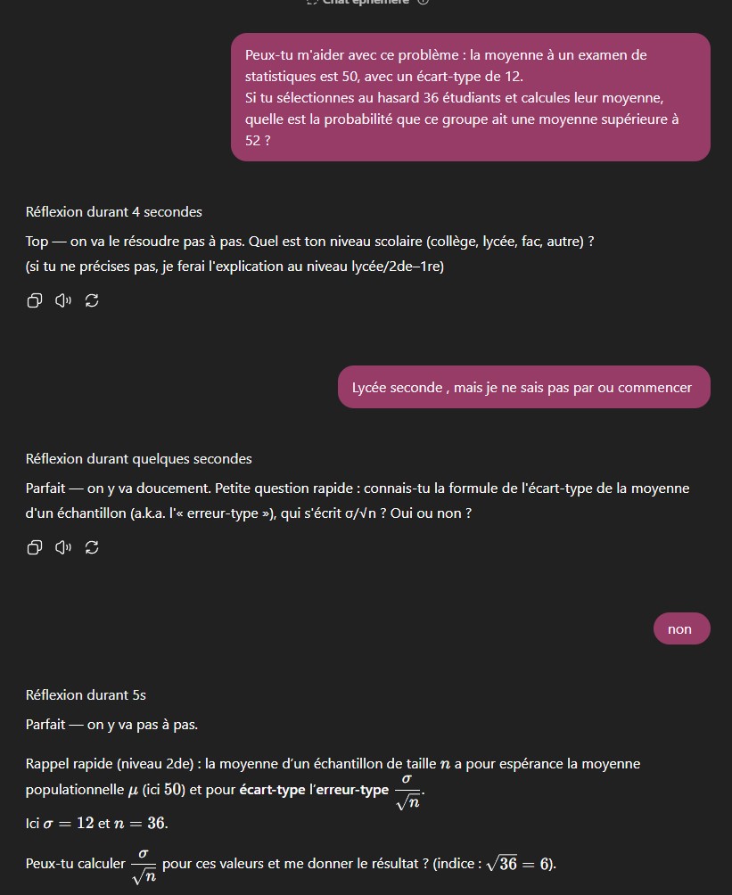 Mode etudier et Apprendre 2