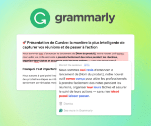 Grammarly en Français