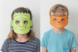 Masques d’Halloween à imprimer et colorier -PDF gratuit