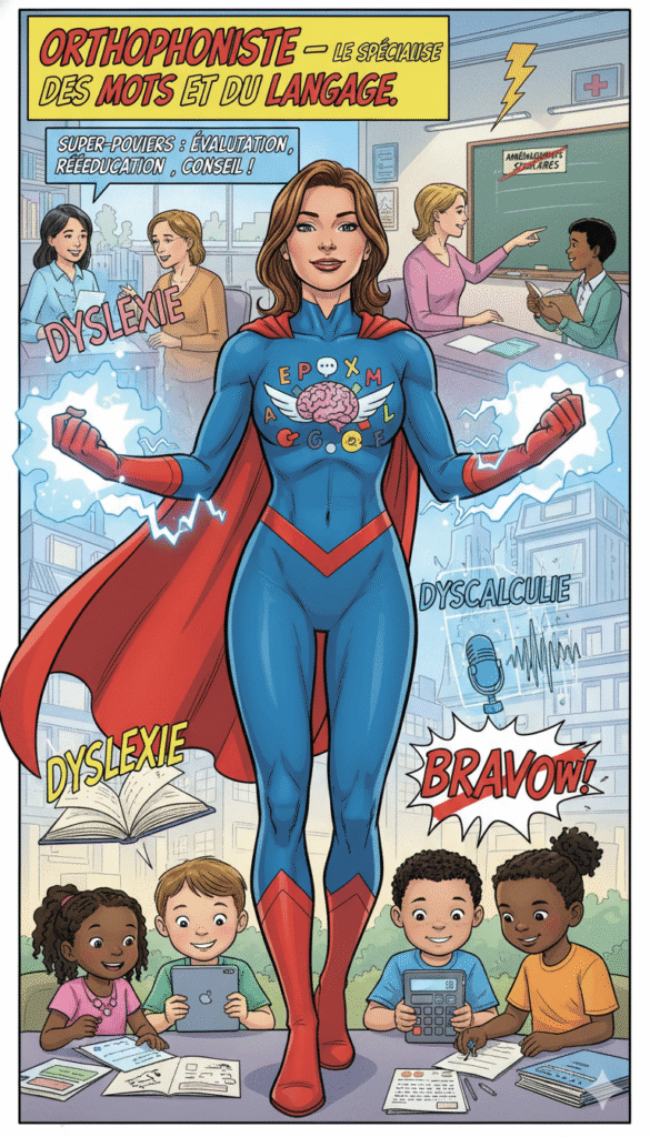 Orthophoniste – Le spécialiste des mots et du langage