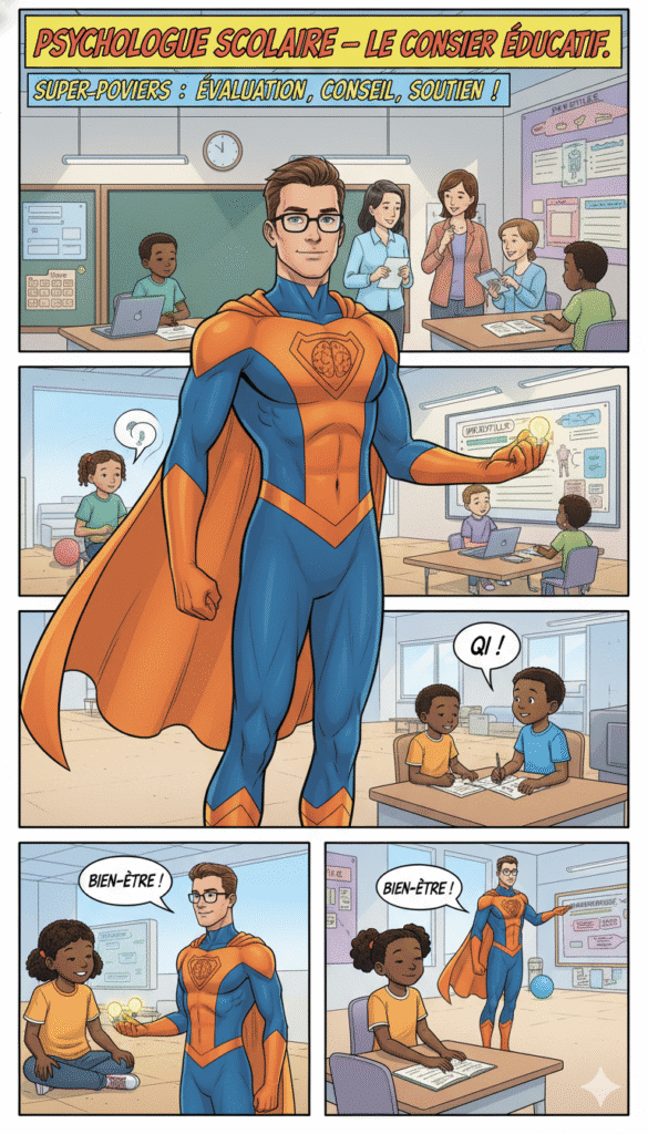 Psychologue scolaire – Le conseiller éducatif