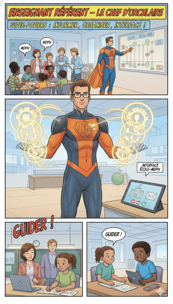 Enseignant référent – Le chef d’orchestre du parcours scolaire