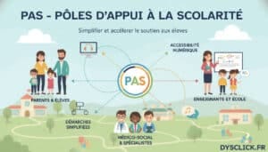 Un élève avec un accompagnement dédié