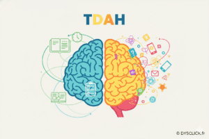 cerveau tdah hyperfocus et distraction