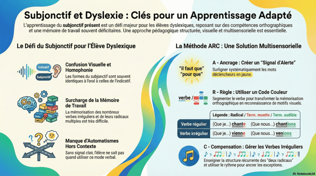 subjonctif et Dyslexie