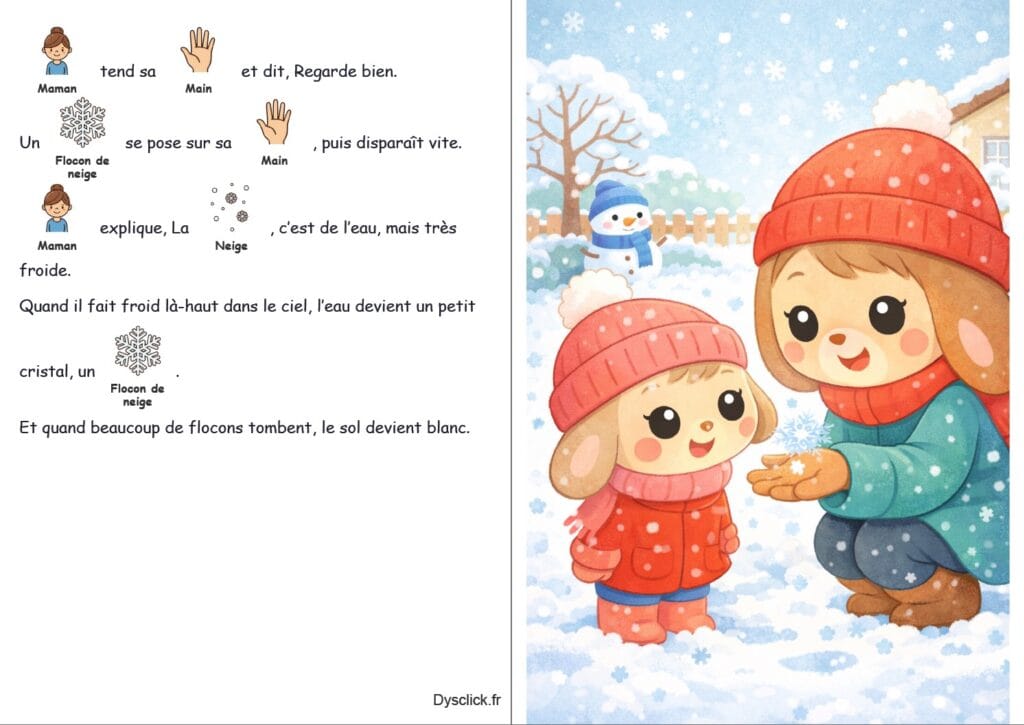 La Neige c’est quoi Maman