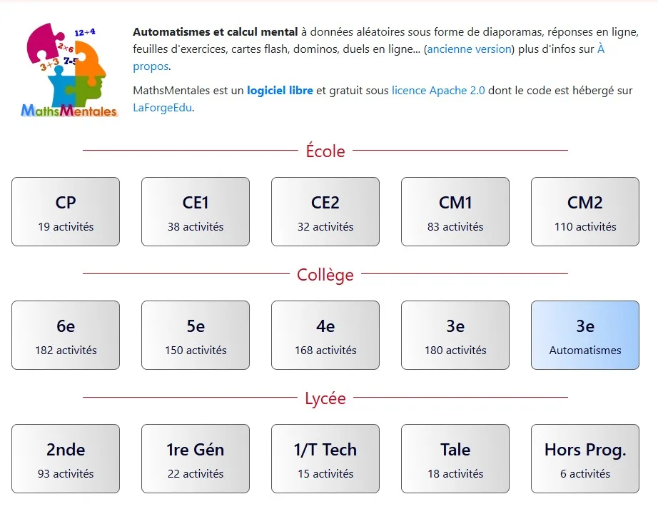 Mathmentales