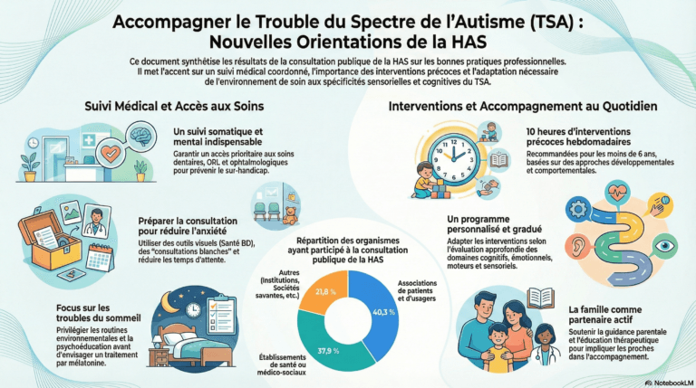 Recommandations HAS 2026 et autisme