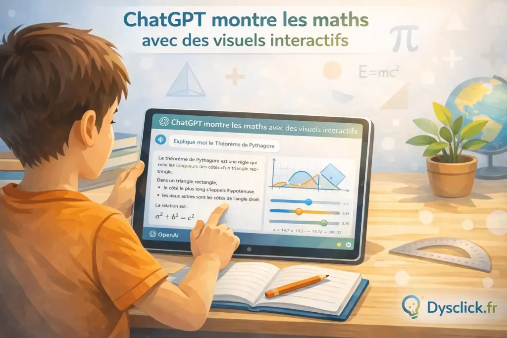 ChatGPT montre les maths avec des visuels interactifs