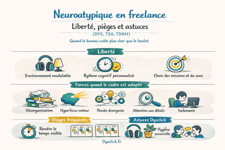 NeuroAtypique en Freelance