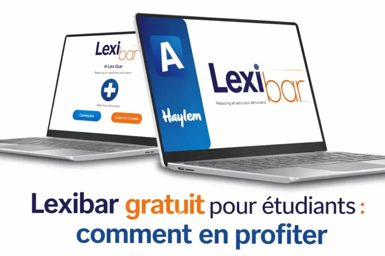 Lexibar gratuit pour étudiants