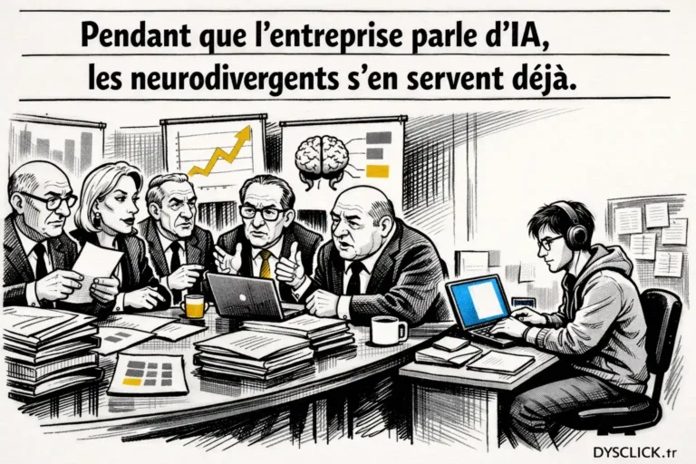 Pendant que l’entreprise parle d’IA, les neurodivergents s’en servent déjà