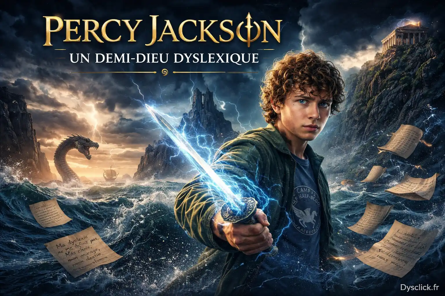 Percy Jackson : un demi dieu dyslexique qui change le regard