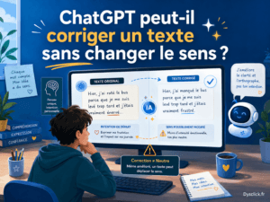 ChatGPT peut-il corriger un texte sans changer le sens