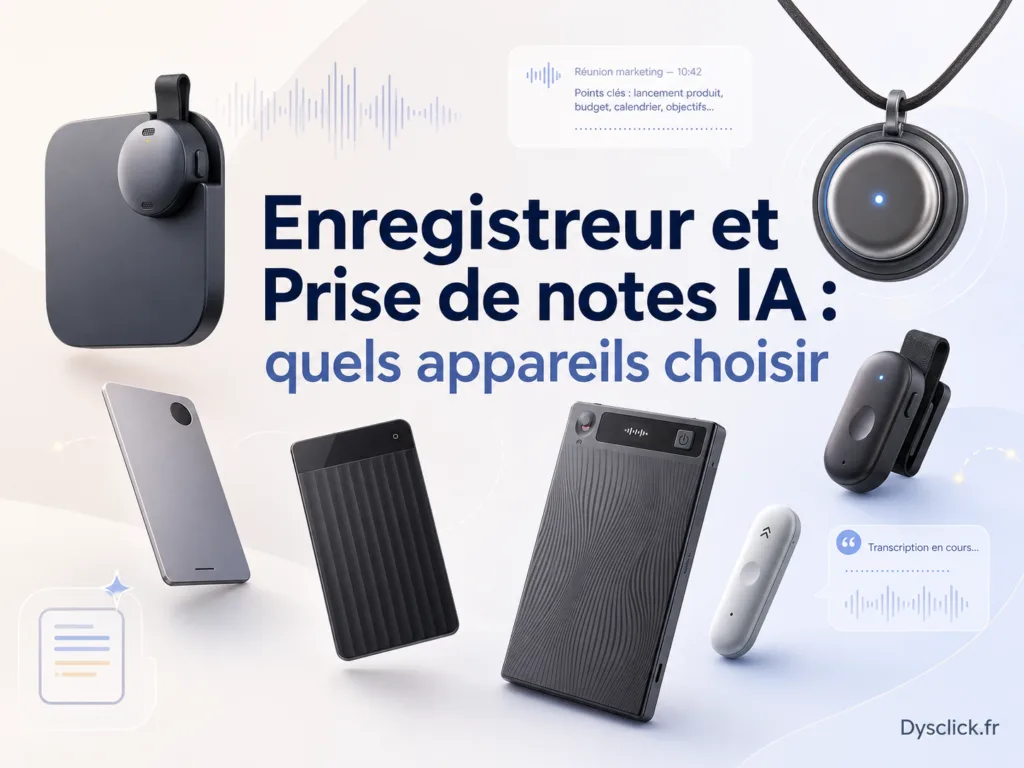 Enregistreur et Prise de notes IA