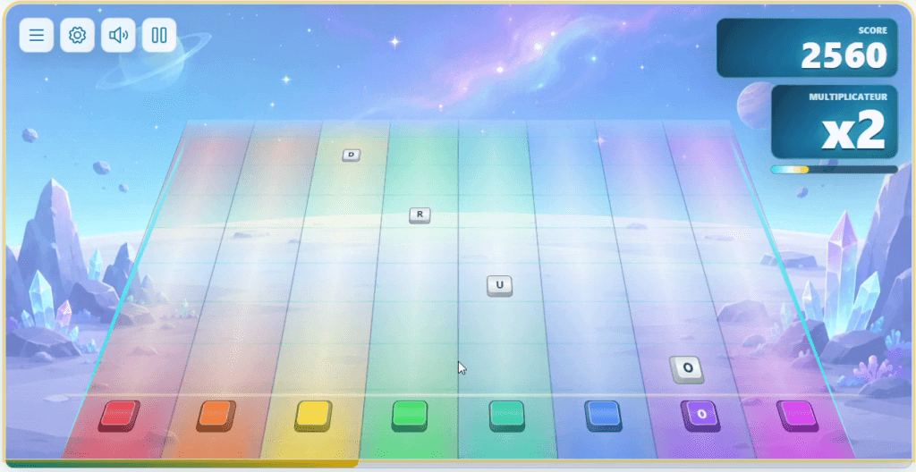 ClaviHero Dysclick Space