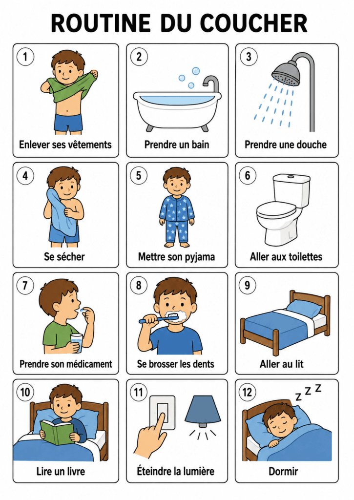 Routine du coucher