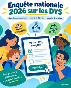 Enquête nationale 2026 sur les DYS