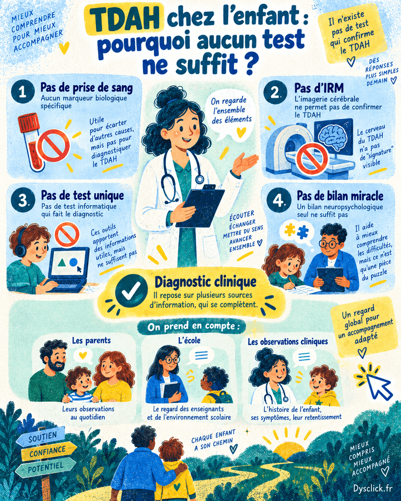 TDAH chez l enfant pourquoi aucun test ne suffit pour poser le diagnostic