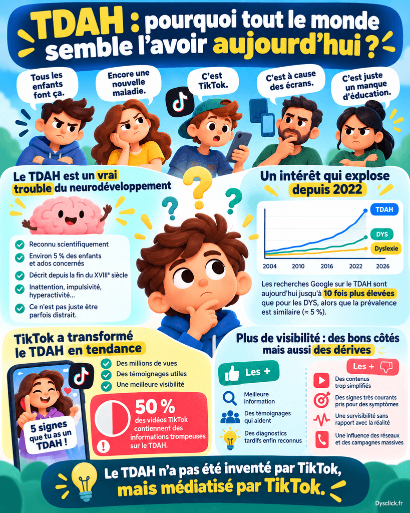 TDAH pourquoi tout le monde semble l’avoir aujourd’hui